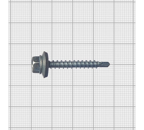 Кровельный саморез МЕТАЛЛСЕРВИС 5.5x38 оцинк. по металлу 2500 шт 1230705