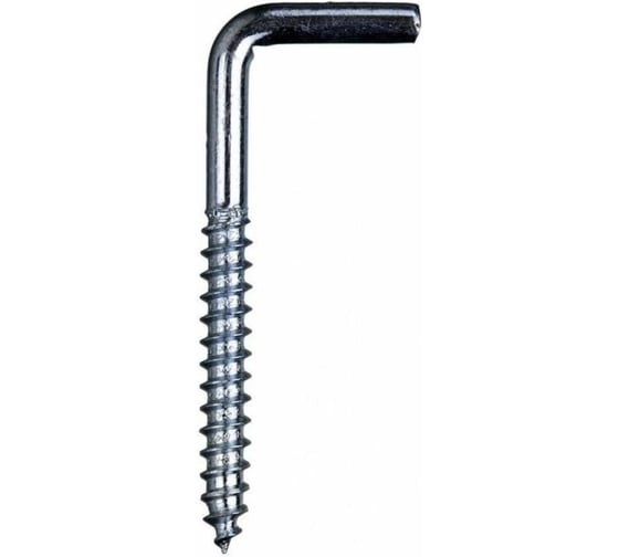 Шуруп крючок ARNO INDUSTRIES 4х70 Г образный 25 шт. сталь оцинкованный для крепления и подвеса ABR104007030298-25
