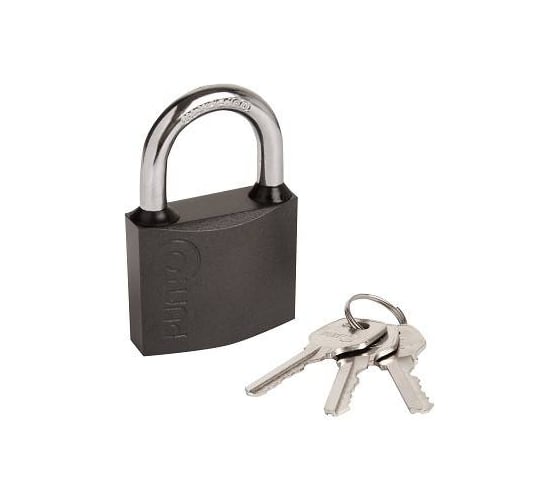 Замок навесной Punto PK-0150 3 key англ.ключ. 59109