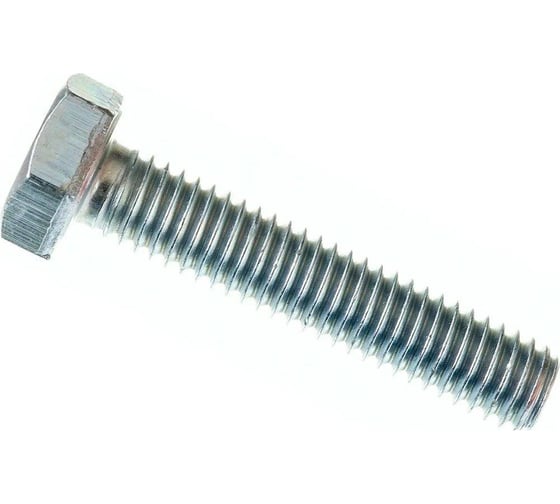 Болт КРЕП-КОМП полная резьба, цинк DIN933 22х200 пр.8,8 (25кг) бп22200
