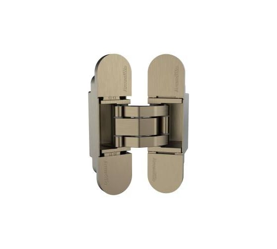 Петля скрытой установки Armadillo U3D6002.TG AB бронза (2 шт) 49669