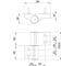 Петля дверная Punto IN-U2-120A-3D RAL 8017 коричневый АНКЕРНАЯ (2 шт) 65687 2