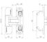 Петля скрытой установки Armadillo U3D6002.TG FSG флор. золото (2 шт) 49673 2