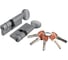 Цилиндровый механизм Fuaro (G-PRO502/80) G-PRO5002 Knob 80 (40+10+30) SSC сатин. хром 5Key 64225 1