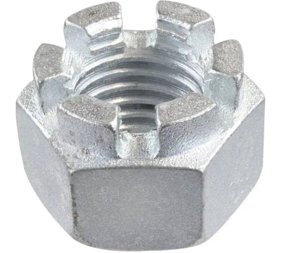 Гайка корончатая ЦКИ Глобал DIN935 М24 A2 SW 36 1 шт 99145204