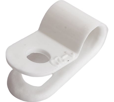 Нейлоновая крепежная скоба TDM СКН-5 белая 100 шт SQ0514-0201