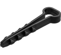 Дюбель-хомут для плоского кабеля TDM ELECTRIC 5-10 мм черный 100 шт SQ0539-0032