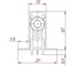 Автоматический порог Armadillo EASY BLOCK F/620 46335 1