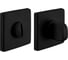 Завертка сантехническая MORELLI LUX-WC-S5 NERO-ST квадратная, цвет - черный soft-touch 9019796 1