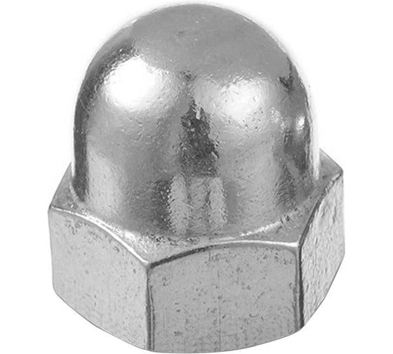Гайка колпачковая ARNO INDUSTRIES М20 50 шт DIN 1587 для защиты резьбы и декоративного закрытия соединения оцинкованная A2D000200034007-50