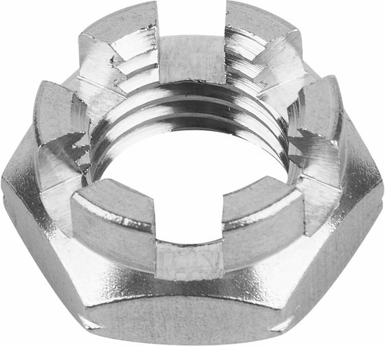 Гайка корончатая ЦКИ Глобал DIN935 М48х3 8 ц SW 65 1 шт 99186004