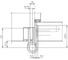 Петля Simonswerk VX 7729/160 stainless steel (матовая нержавеющая сталь) 67650 3