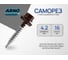 Саморез ARNO INDUSTRIES 4,2х16 с прессшайбой острый 250 шт, для крепления листового металла и тонколистовых материалов RAL8017 тёмно-коричневый цветное покрытие AB370420168FA98 AB370420168FA98-250 2