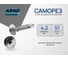 Саморез ARNO INDUSTRIES 4,2х51 мм с прессшайбой со сверлом 80 шт. оцинкованная сталь для крепления листового металла AB3104205132098 AB3104205132098-80 2
