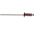 Заклепка вытяжная ARNO INDUSTRIES 4х8 мм комбинированная 1000 шт. для соединения листовых материалов RAL3005 винно-красный AK1304008035N07 AK1304008035N07-1000 1