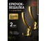 Крючок-вешалка 3-х рожковый 23 Болта гладкий золото 5903, 2 шт УТ-00016073ф2 2