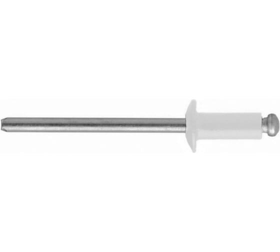 Заклепка комбинированная HARDWEX4.0х8 9003, алюм/ст, 1.5% Mg, цинк 5190040934023