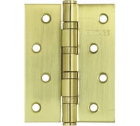 Универсальная петля Вантаж 100x75x2,5 мат. золото, 2 шт. 4BB-SB