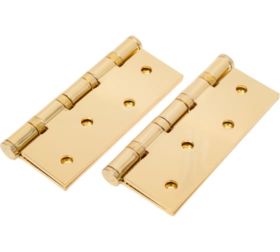 Универсальная петля Вантаж 100x75x2,5 золото, 2 шт. 4BB-PB