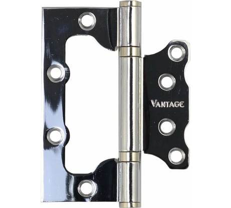 Петля без врезки Вантаж 125x75x2.5 хром, 2 шт. B2-CP
