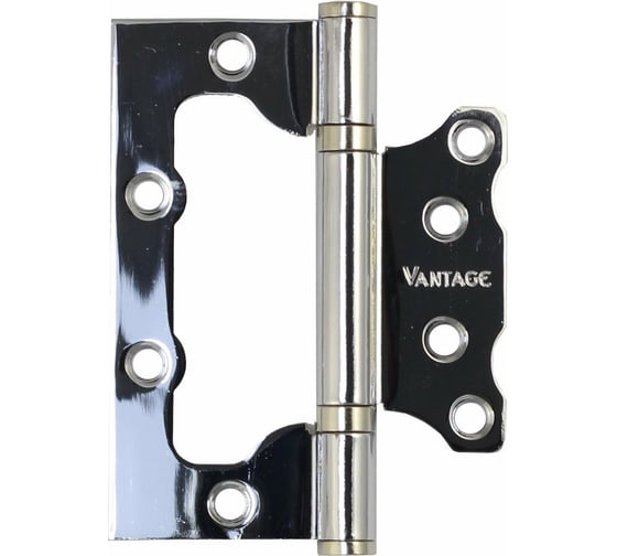 Петля без врезки Вантаж 125x75x2.5 хром, 2 шт. B2-CP 1