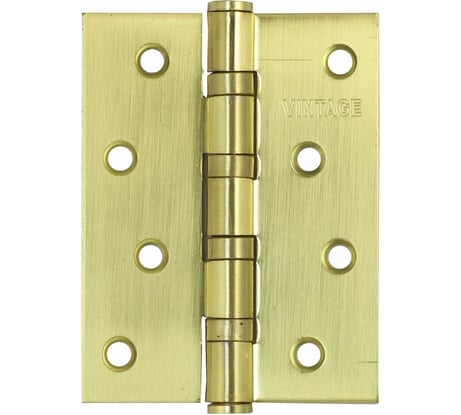 Универсальная петля Вантаж 100x75x3 мат. золото, 2 шт. B4-SB