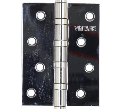 Универсальная петля Вантаж 100x75x2,5 хром, 2 шт. 4BB-CP