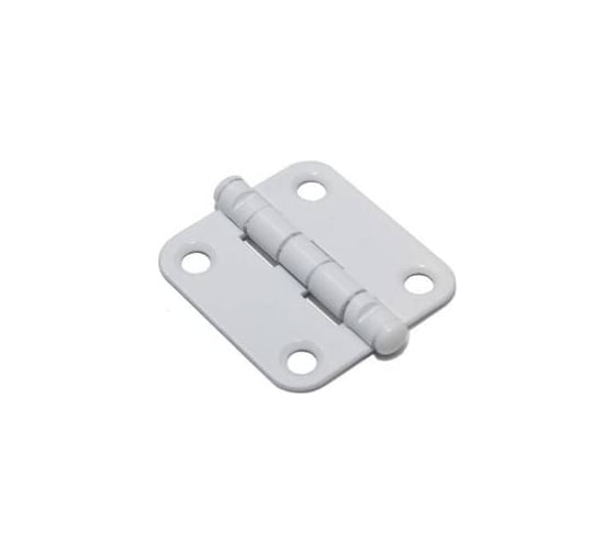 Петля накладная мебельная 23 БОЛТА ПН5-40 белая, 4 шт УТ-00013730ф4
