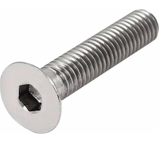 ToolPro Винт нерж.(А2) потай внутр.шестигр. DIN7991 M6х25 10шт 99 050 625