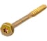Саморезы по дереву КРЕП-КОМП желтые, шестигранные Torx 12х160 мм (25 шт) сдш12160к 1