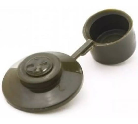 Шайба кровельная СаМат Плюс с колп. (хаки.) (100 шт) KRP-9894