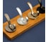 KERRON Комплект из 5 шт. крючок мебельный двухрожковый, хром KR-0350 SET5(KR-0350) 3