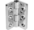 Петля накладная KIPP черная, цинковый сплав Арт. (упаковка 2 штуки) A40201.2331W.2 2