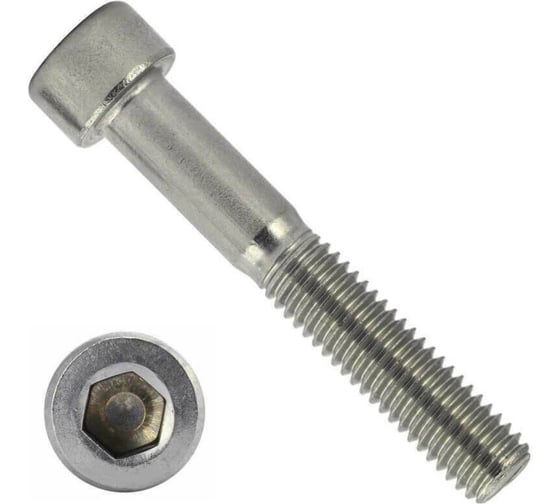 Винт TOOLAS с внутренним шестигранником М06 х 35, 50 шт 2530