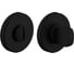 Завертка сантехническая MORELLI LUX-WC-R5 NERO-ST, цвет - черный soft-touch 9019795 1