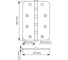 Петля стальная скругленная MORELLI MSN-C 100X70X2.5-4BB SN, универсальная с подшипником, цвет - белый никель 9017137 2