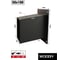 Наклонная опора для бруса WOODIY под 10, 100х50, черный матовый WD32 2