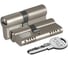 Цилиндровый механизм KALE KILIT 164 OBS SNE/100 (40+10+50) mm никель 5 кл. new 45177 2