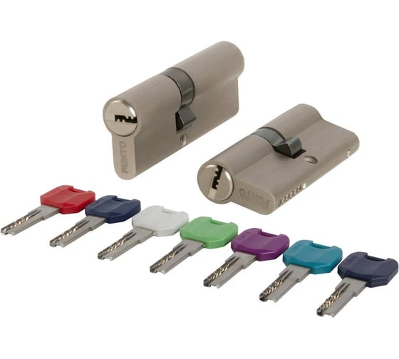 Цилиндровый механизм PUNTO MaxPro7000Key110mm(50+10+50) SN никель 7key 57597