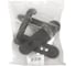 Ручка дверная Fuaro FP.DH172.0433 NE (B2B) (8x120) с пружиной BL-24 черный 62445 3