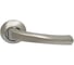 Цилиндровый механизм Fuaro X-PRO5002 Knob 60 (25+10+25) SN-3 мат.никель короткий шток с вертушкой 5Key 61485 1
