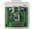 Комплект ручек с защелкой Ajax, петлями A/SET POLO JK.LP45.W SN-3 мат.никель 65067 1