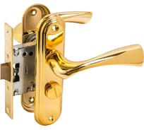 Защелка БУЛАТ ЗЩ1-Д03.05 (Л) НОМОС (золото; левая; с фиксацией) 13959