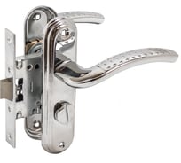 Защелка БУЛАТ ЗЩ1-Д01.04 (Л) АЛЬФА (хром; левая; с фиксацией) 13956