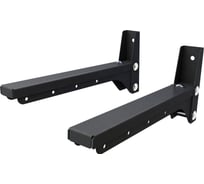 Черный кронштейн для СВЧ печи EMBODIMENT толщина 1.2 мм EMB-MW-S-B