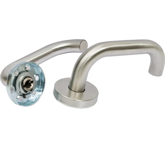 Дверная ручка Вантаж из нержавеющей стали V0190INOX 1