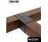 Опора широкой балки для бруса WOODIY 100х100, черный матовый WD5 3
