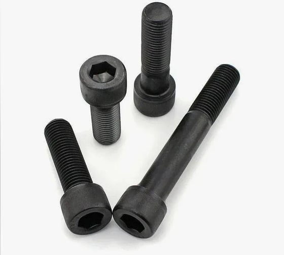 Винт SORREX М6х85 DIN 912 класс 10,9 внутренний шестигранник черный (2 штуки) 0912-510-06-085-2