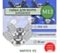Гайка SORREX М12 DIN315 барашковая стальная оцинкованная (50 штук) 0315-1-12-50 2
