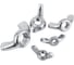 Гайка SORREX М12 DIN315 барашковая стальная оцинкованная (50 штук) 0315-1-12-50 3